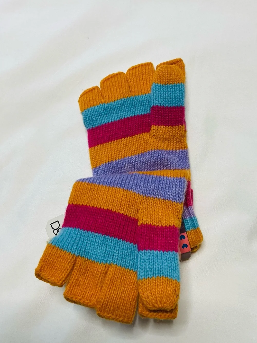 D&Y Women’s Wool Blend Flip Top Gloves Convertible Mittens Cozy Winter NWT
